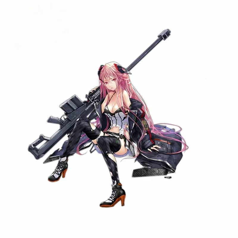 

Beauty Anime Barrett M82 Girls Frontline Car Stickers DIY Occlusion Scratch Fine Decal Waterproof Body Protector Decal Kk13*12cm