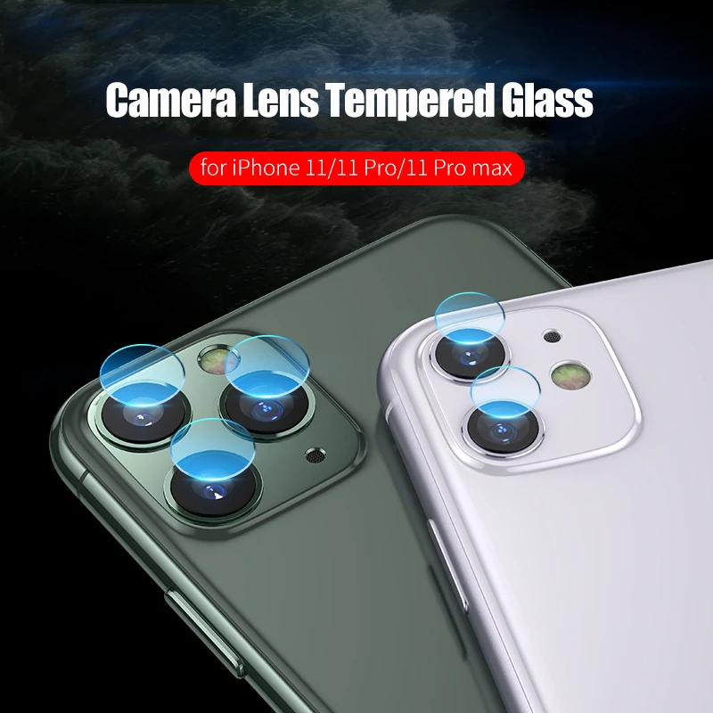 Для iPhone 11 Pro Max пленка из закаленного стекла задняя крышка объектива камеры металлическое защитное кольцо чехол для iPhone 11 защита экрана