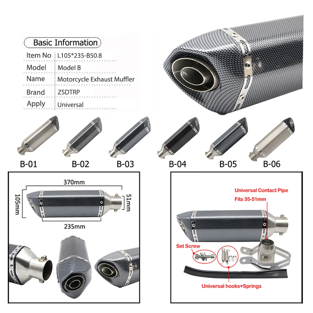 Выхлопной глушитель Alconstar гоночного мотоцикла модифицирующий выхлопных газов