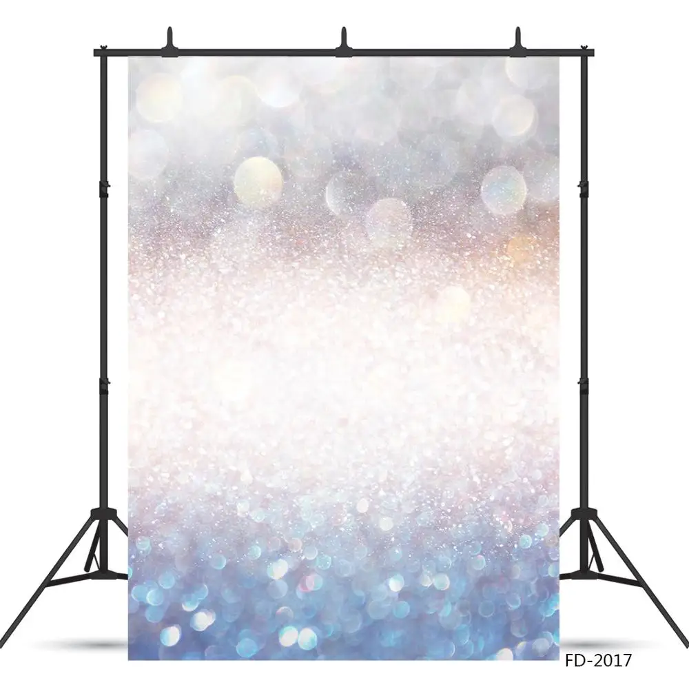 Мечтательный Блестящий светлый Золотой горошек боке фон для портретной