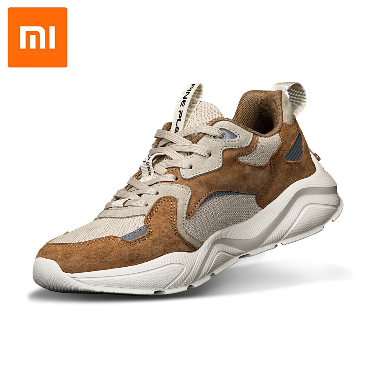 

Xiaomi FINE PLAN Fashion Sneakers Sport Running Shoes Walking Casual Athletic Shoes Skateboard ​Lace-Up Mesh Shoes Men Sneakers