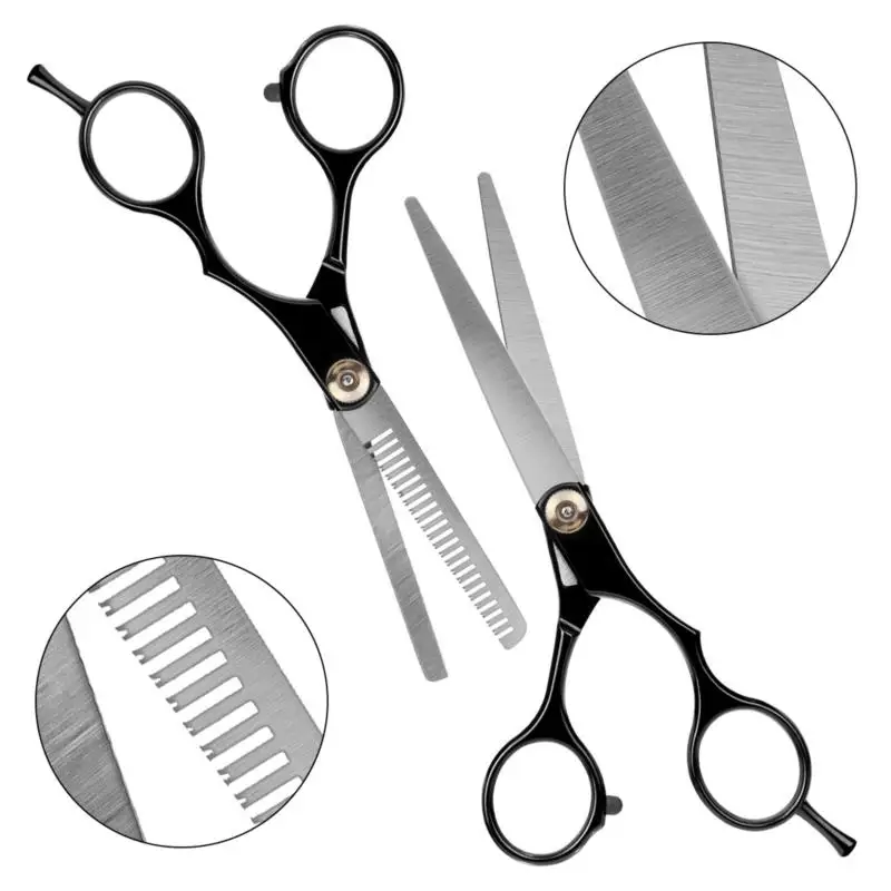 

6-дюймовые парикмахерские ножницы, профессиональные аксессуары для стрижки