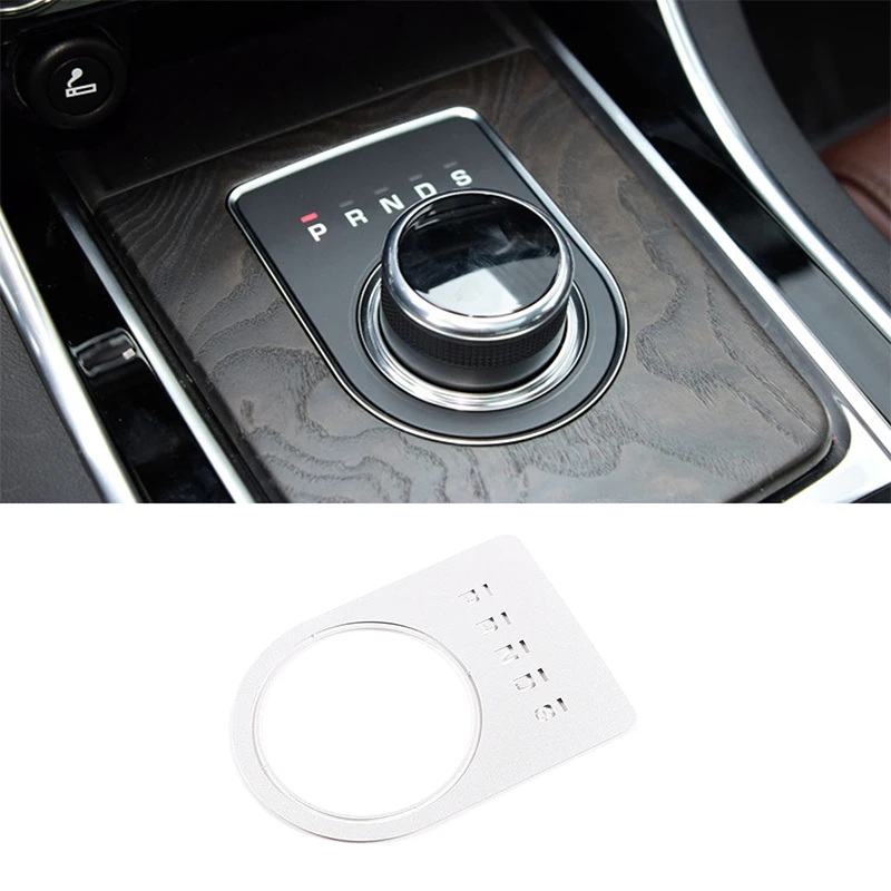 

For Jaguar F-PACE XF/XFL XE stainless steel central control shift display frame decorative cover sticker interior accessories