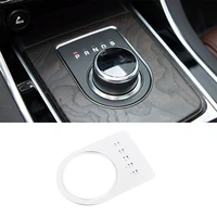 for jaguar f pace xfxfl xe stainless steel central control shift display frame decorative cover sticker interior accessories