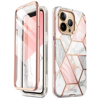 for iphone 13 pro case 6 1 inch 2021 release i blason cosmo slim full body protective case with built in screen protector
