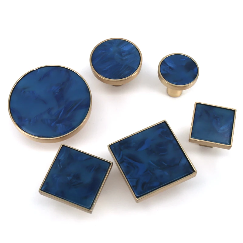 1 шт. круглая квадратная узор из латуни комод ящиков Ручки рукоятки ручки/шкаф