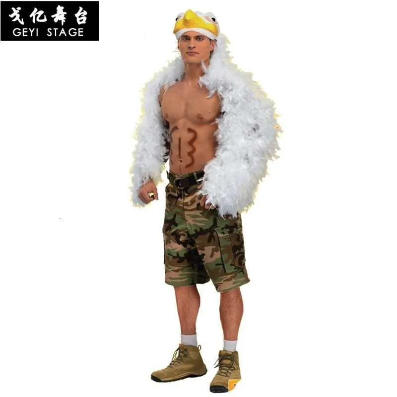 

New Christmas halloween fighting bird cosplay dress show grown-up skit party bird eagle wing golden eagle party props
