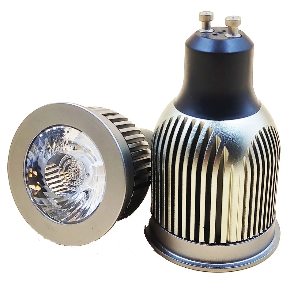 

Gu10 15 Degree Beam 7W 9W 12W 15W Gu10 Bulb AC220V E27 Dimmable LED Spot Light Bulb MR16 12V LED Spot LED with Pure ALuminum