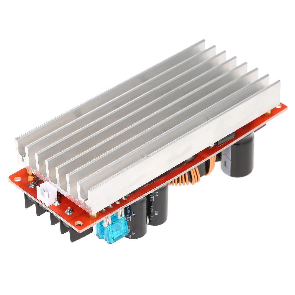 Горячая Высокая мощность DC преобразователь Повышающий Модуль питания 1200 Вт 12 80 в