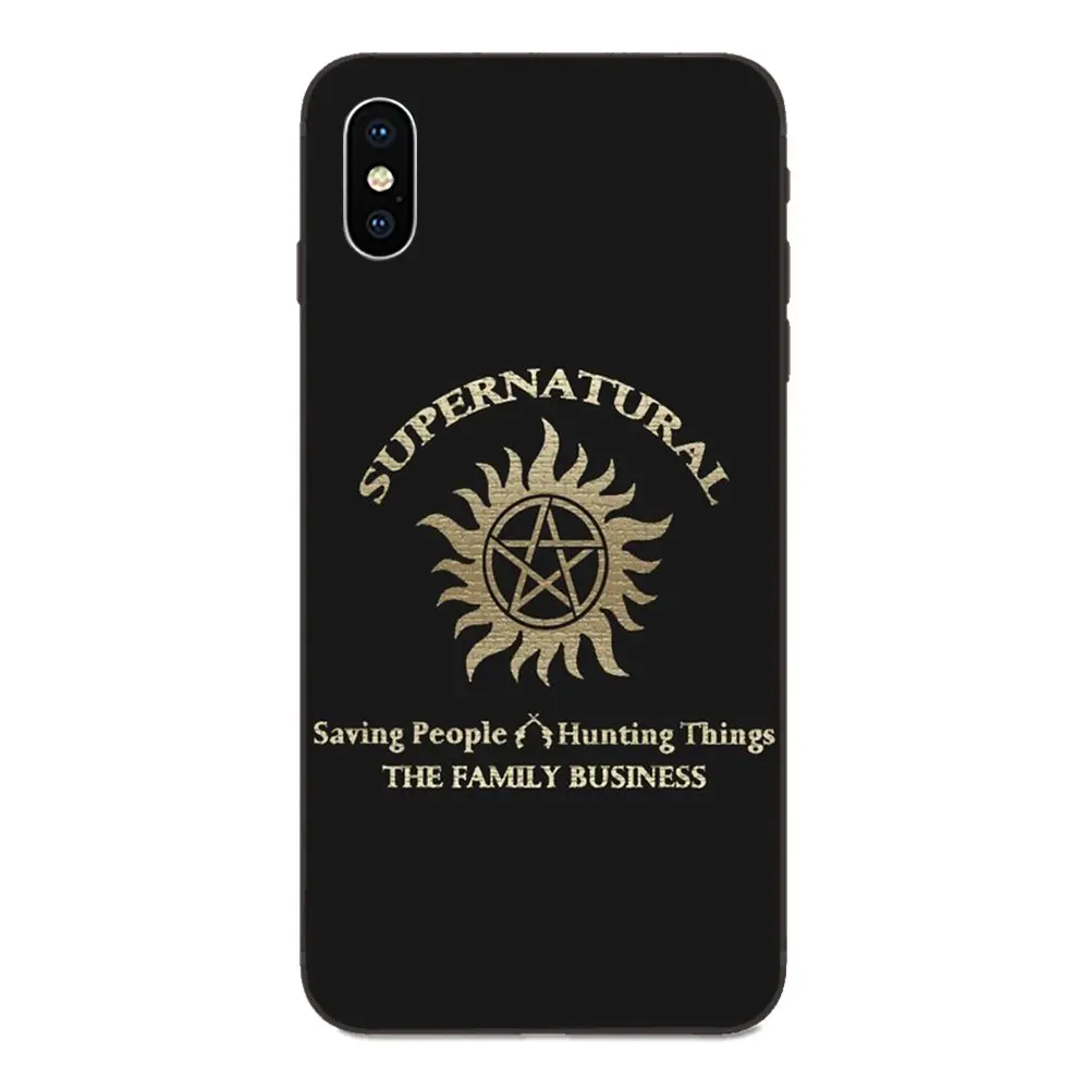 Сверхъестественное крыло с героями сериалов Логотип ТВ шоу для Galaxy A10S A20S A2 Core A30S