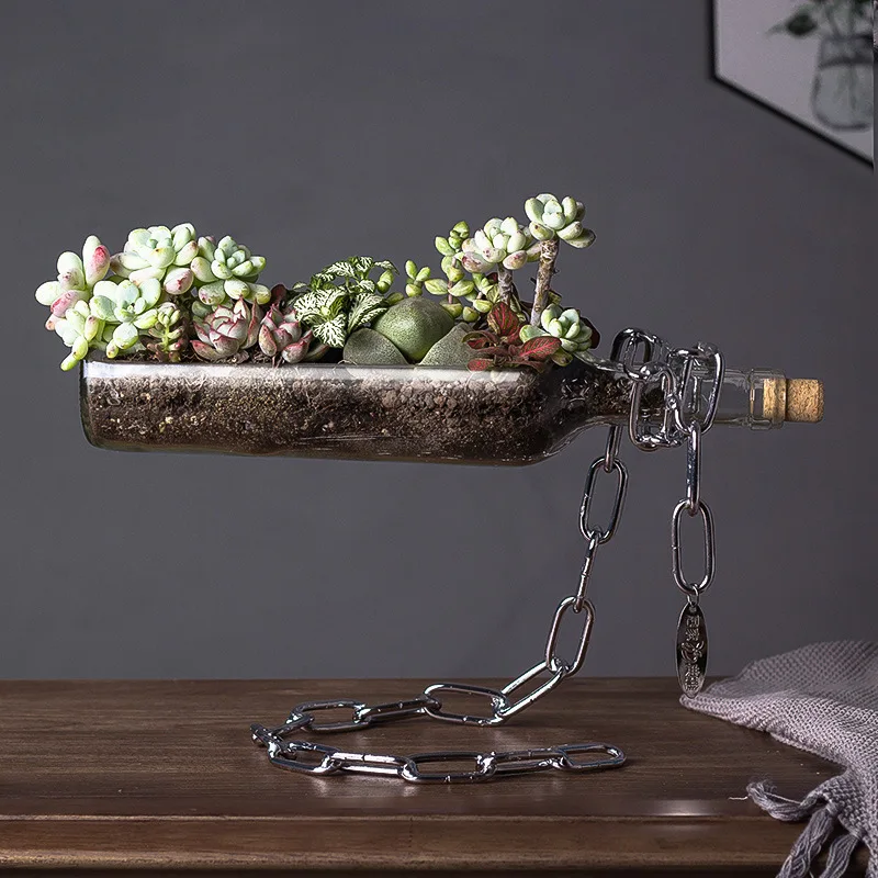 

Family Creativity Magic Suspension Flower Pot Succulents Plant Pot Garden Pots Living Room Balcony Decorations Pots for Plants