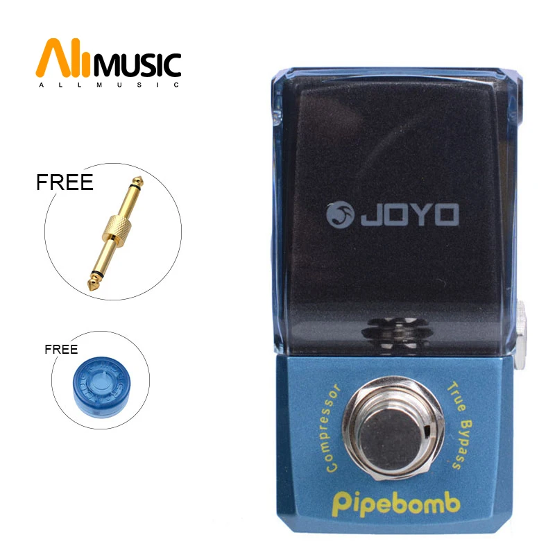 JOYO JF 312 с принтом Железный человек Pipebomb компрессор Гитары эффект педаль