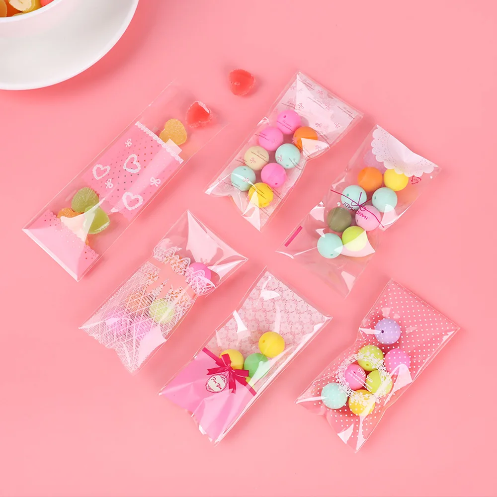 100 шт Высокое качество милые мини пластиковые карманные самоклеящиеся