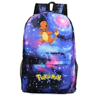 orinigal takara tomy pokemon charmander backpack ainme cartoon print schoolbag fashion casual backpack kids christmas gifts