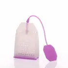 Ситечко для чая, ситечко для чая из пищевого силикона, 1 шт.
