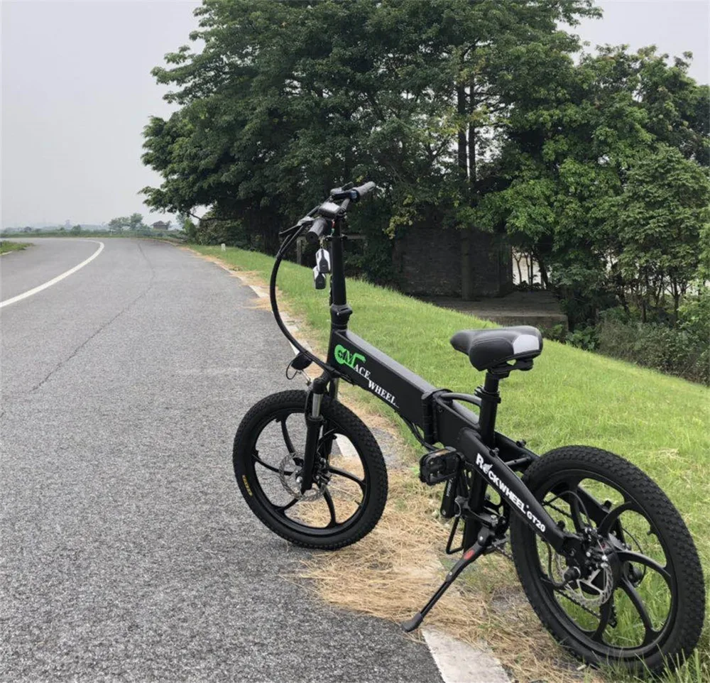 Электрический велосипед 20 дюймов складной микролитражных Rockwheel GT20 cmacewheel