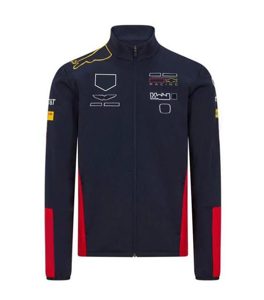 

2021 new F1 racing suit men's hooded sweater, RB racing jacket pullover, Formula One season team uniforms can be customized