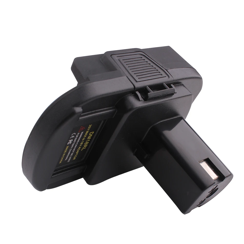 Адаптер DM18RL для аккумулятора USB-адаптер dm20robдля Ryobi преобразователь DeWalt 20 в Milwaukee