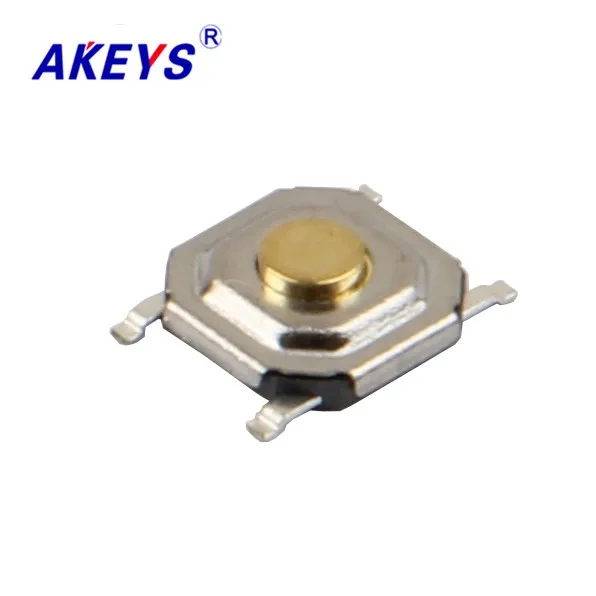 10 шт. ультратонкий квадратный водонепроницаемый тактовый выключатель 4*4*1 5 H/2 H/5H 4