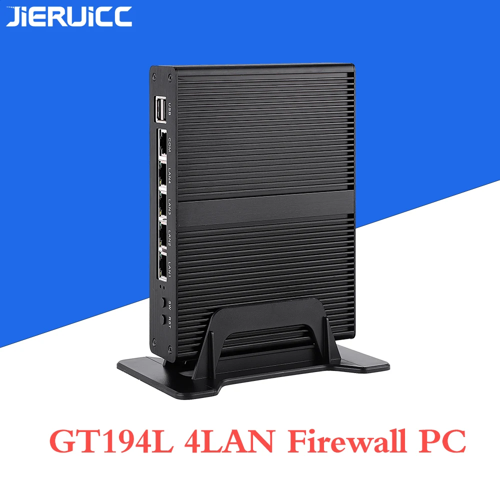 Мини ПК pfsense маршрутизатор J1900 для небольшой сети vpn брандмауэр мини компьютер 4