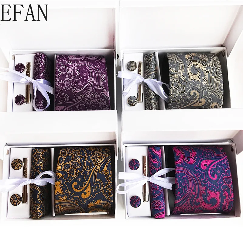 Галстук шириной 3 15 дюйма мужской свадебный галстук с пейсли рисунком