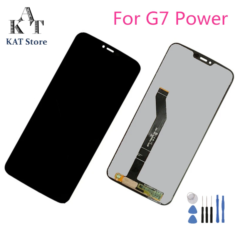 Сенсорный ЖК-экран в сборе для Motorola Moto G7 XT1962 Play XT1952 Power XT1955 Plus без рамки | Мобильные