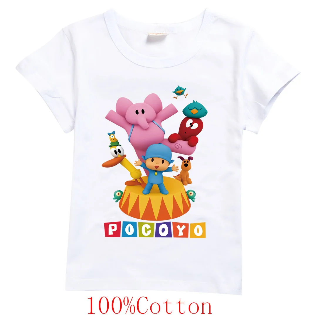 Лидер продаж новинка летняя футболка с мультяшным принтом койота Забавные топы