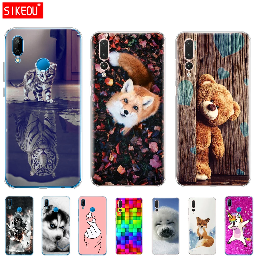Силиконовый чехол для телефона 5 84 &quotдля Huawei P20 Lite huawei p20 pro задняя крышка HUAWEI P 20