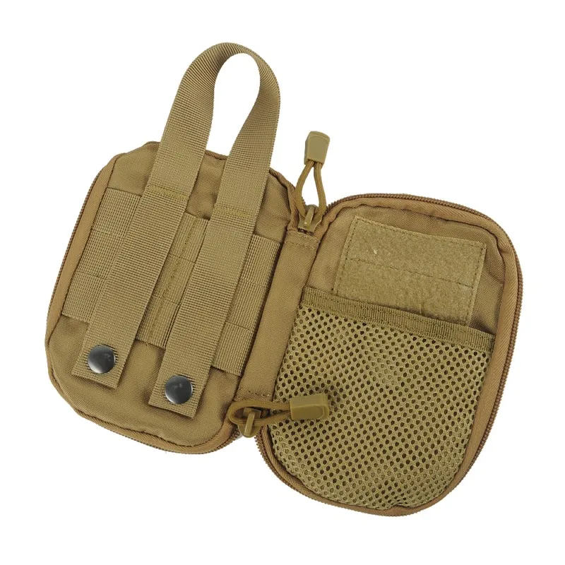 Тактический военный EDC Molle маленькая поясная сумка Пеший Туризм охотничья Сумка