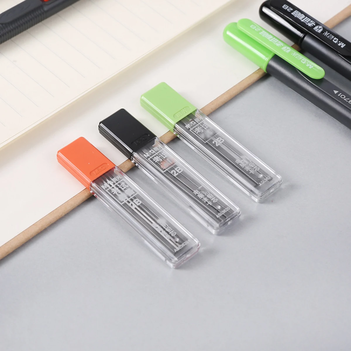 10 шт./лот механический карандаш сменные стержни для граффити 2B проверенные