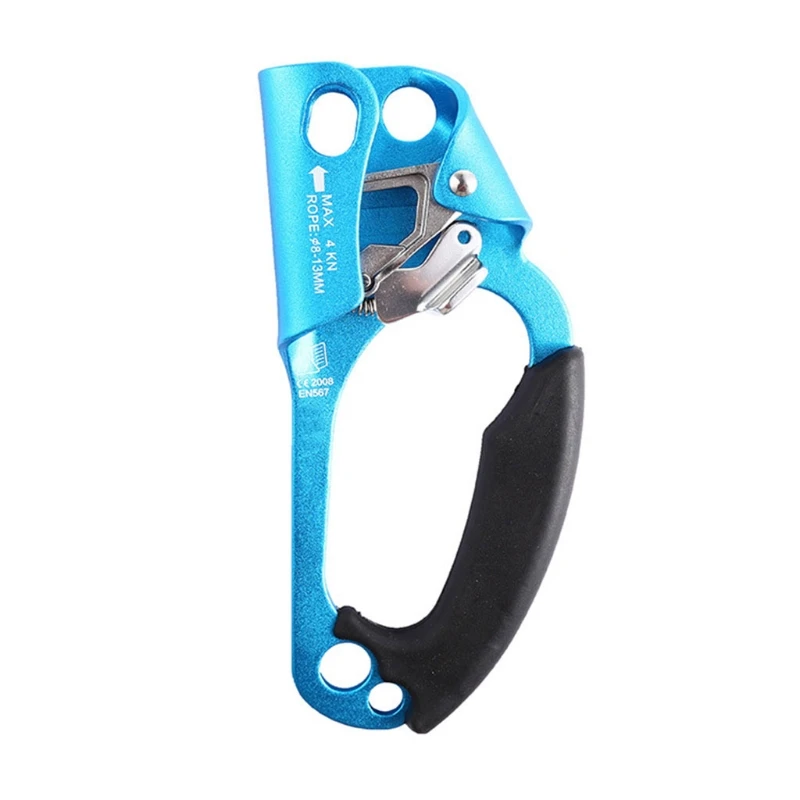 

Manual Hand Ascender Rock Climbing Tree Arborist Rappelling Gear Equipment Rope Clamp Outdoor Mountaineering Ice Climbing Tool