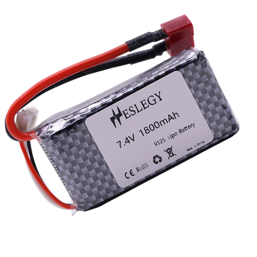 Аккумуляторная батарея lipo с USB зарядным устройством для XINLEHONG 9125 RC 7 4 В 1800 мА ·
