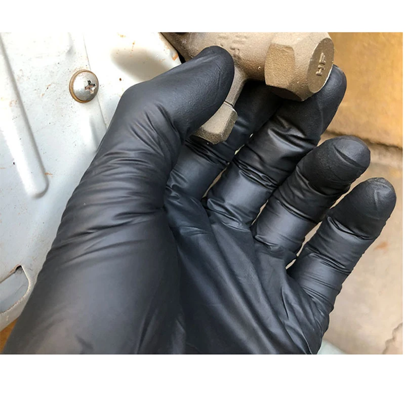 

20PCSor 50pcsDisposable Nitrile Gloves Electronics Factory Food Processing Household Clean Beauty Salon Catering Oilproof Gloves