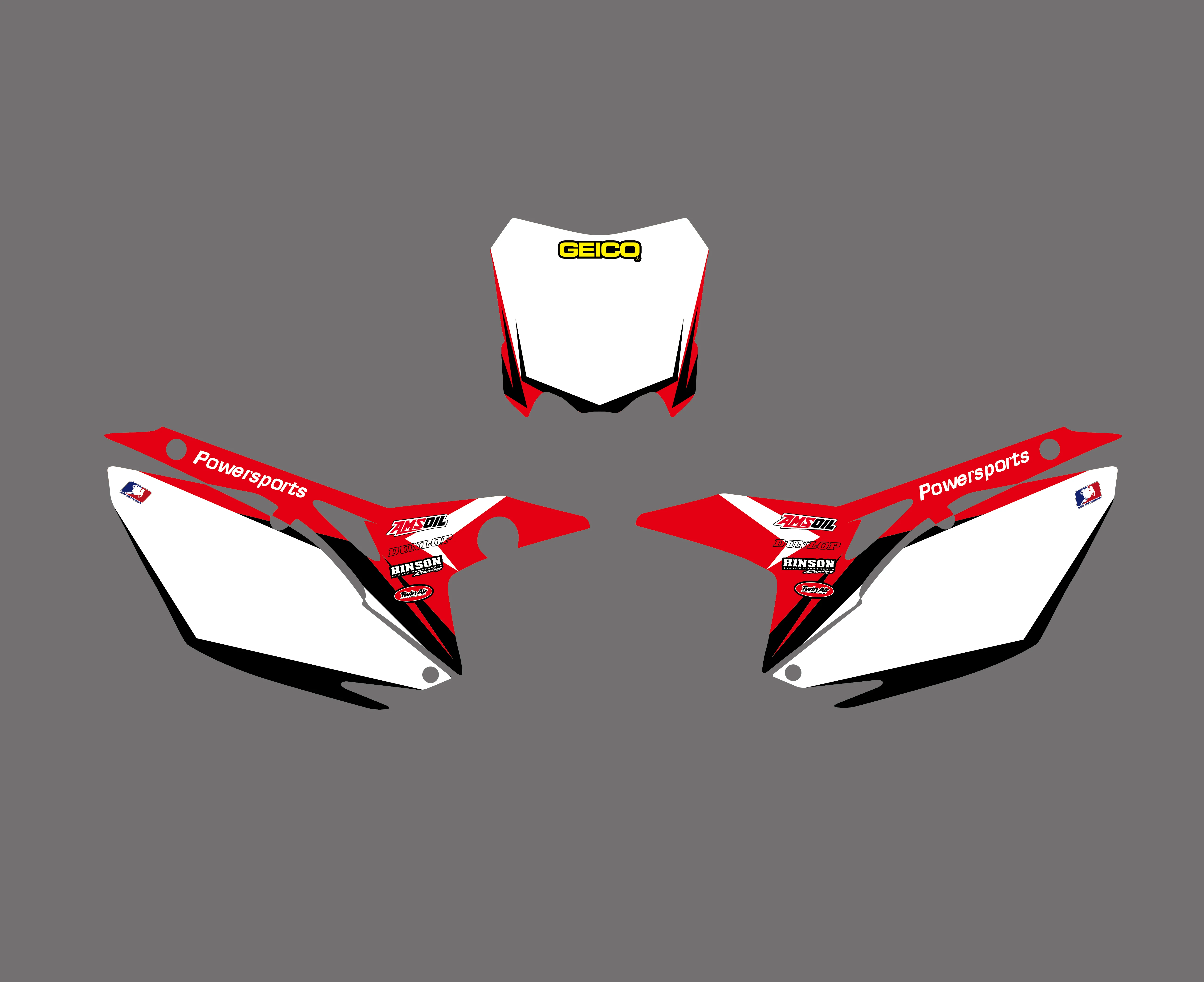 Наклейки и Переводные картинки NICECNC для мотоцикла Honda CRF250R CRF250 2014 2015 2016 CRF450R CRF450