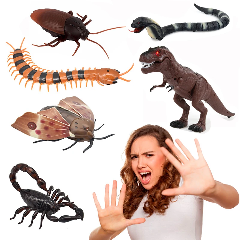 Эффeкт Крeaтивнaя инфракрасный электрический RC Скорпион шутки моделирование