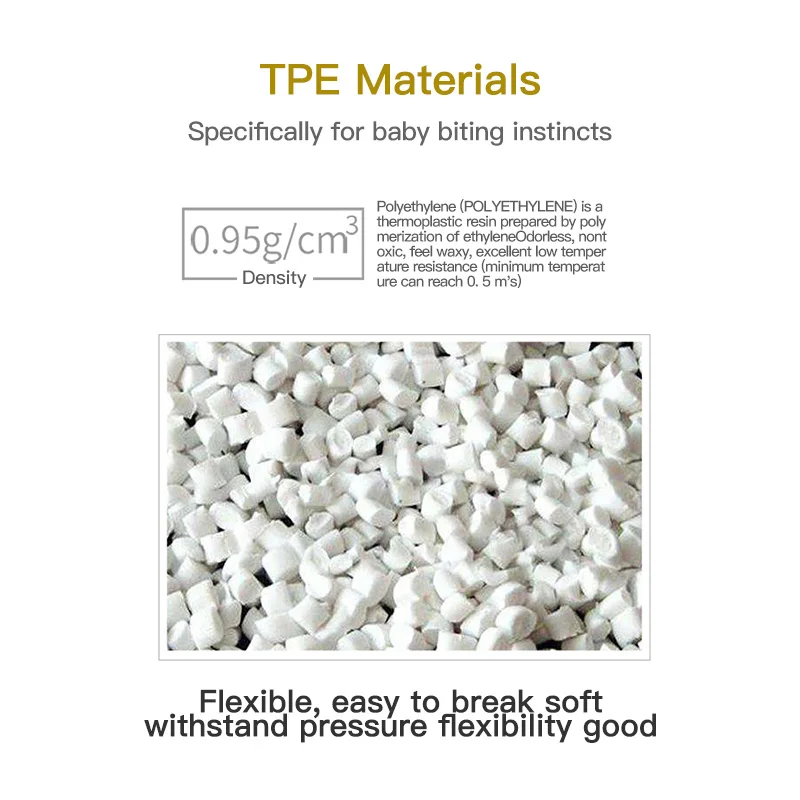 

Soft Rubber Blocks Can Be Boiled For Newborn Babies Can Chew Teeth Gum Blocks Children's Educational Enlightenment Toys