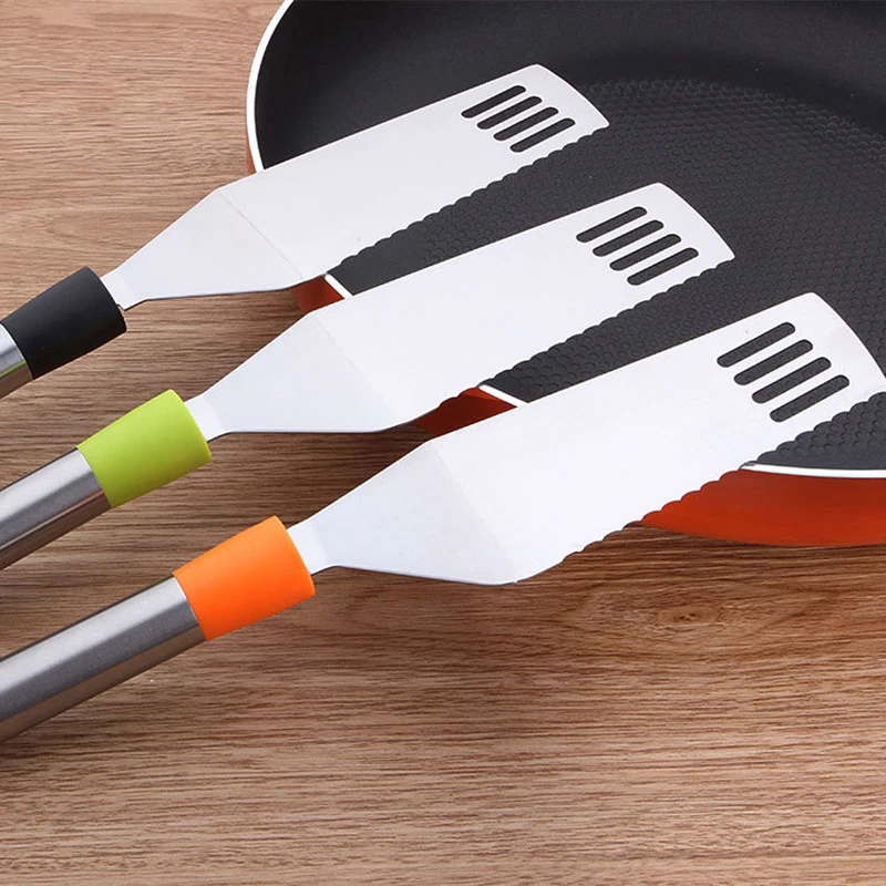 Нержавеющая сталь лопата для сыра пиццы пирога сервер держатель торта прорези