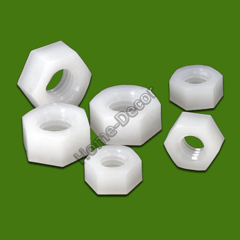 50 шт. нейлоновых от м2 до M12 черных/белых/прозрачных/пластиковых гаек изоляционных