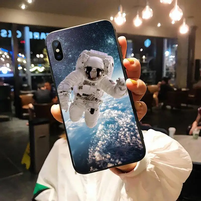 

American Astronaut Report Anti-fall capa protective Phone Case for iPhone 11 12 pro XS MAX 8 7 6 6S Plus X 5S SE 2020 XR