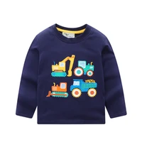 boys clothing toddler kids long sleeves t shirts for boys tops tees baby cars t shirt casual clothes