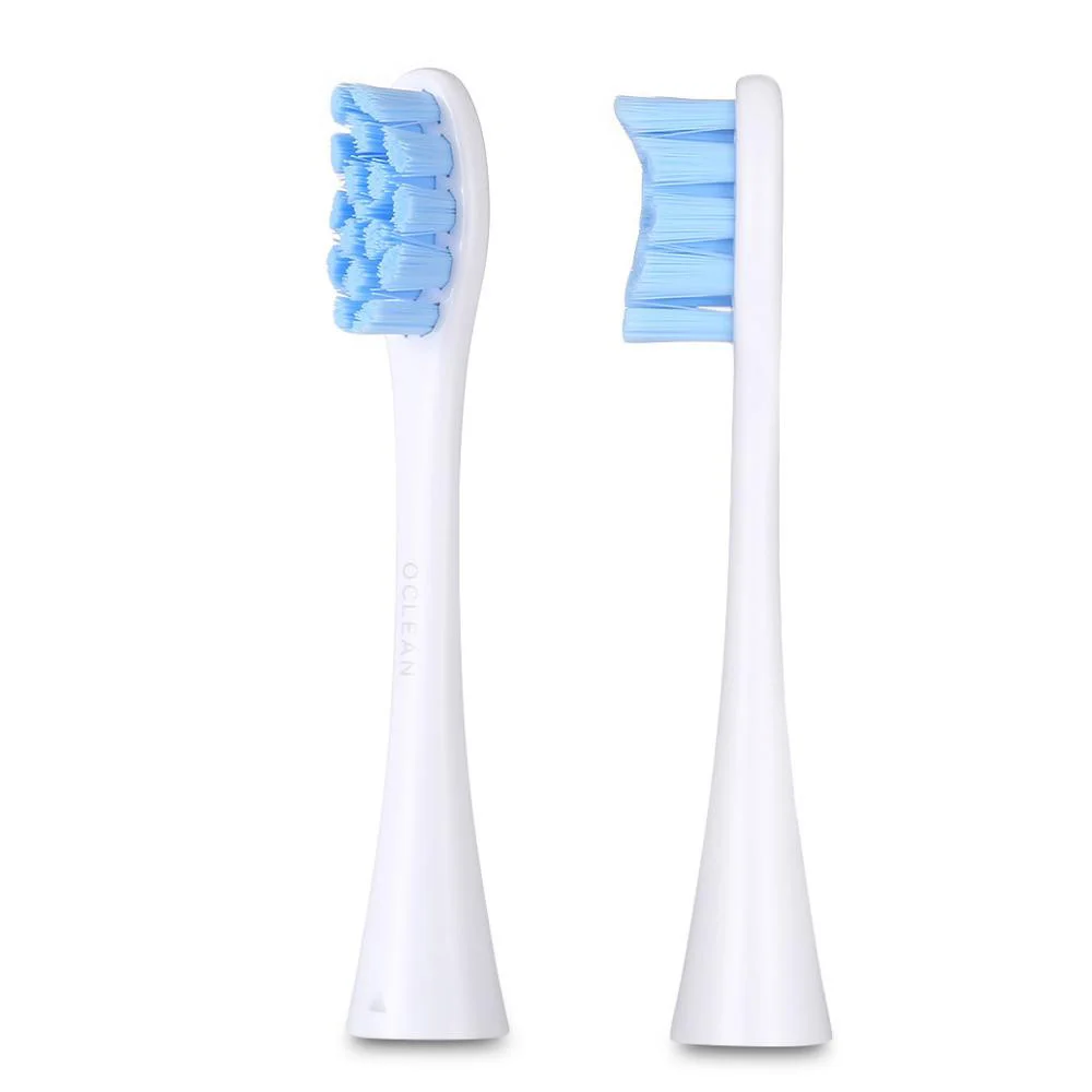 Sky Blue 2 шт сменные насадки для зубной щетки для Oclean Z1/X/SE/Air/One электрическая звуковая зубная щетка пищевого класса - Цвет: Sky Blue