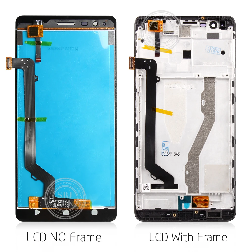 5 &quotдля Lenovo Lemon K5 Note A7020 ЖК-дисплей Сенсорная панель экран дигитайзер сборка K52t38