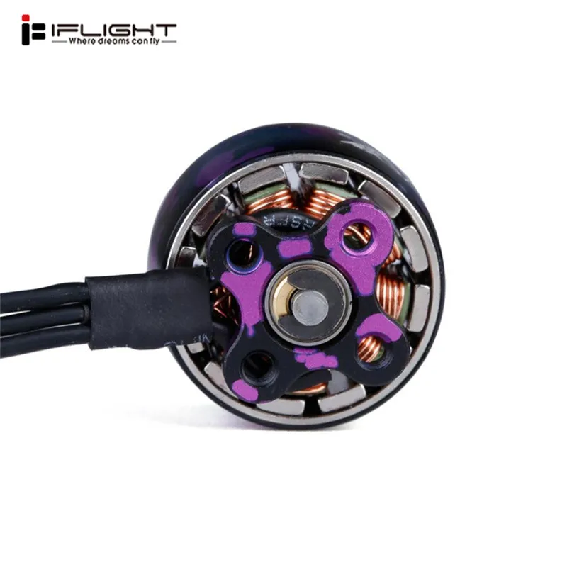 Новейший 1/2/4 шт iFlight XING 1206/1105 4500KV 6000KV 2-4S CW резьба бесщеточный двигатель для iH2 iH3 120RS
