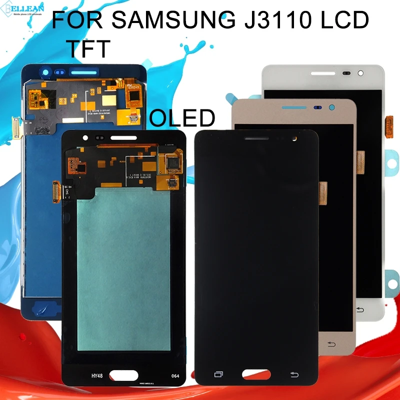 Catteny 1 шт. OLED J3110 ЖК дисплей для Samsung Galaxy J3 Pro Lcd с кодирующий преобразователь