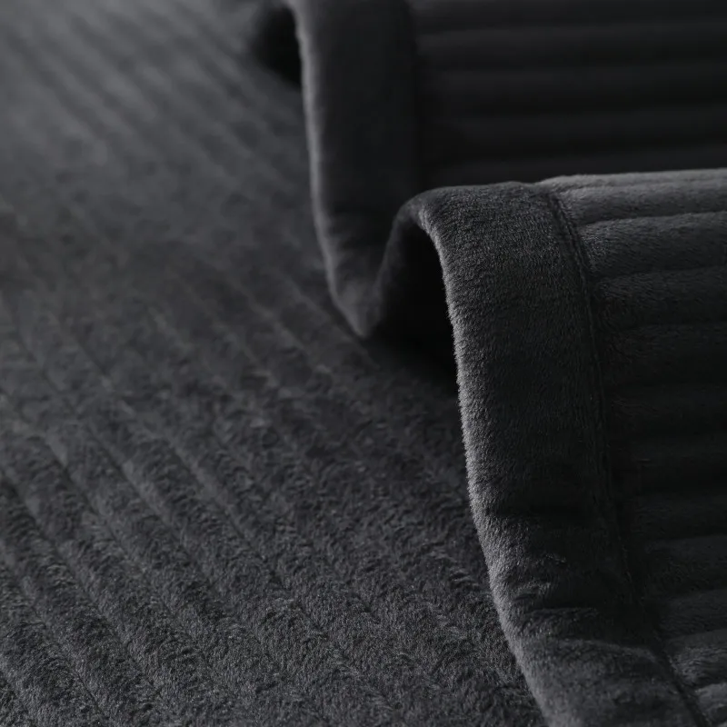 Секционный чехол для дивана хлопковое покрытие черного и белого цвета гостиной 1