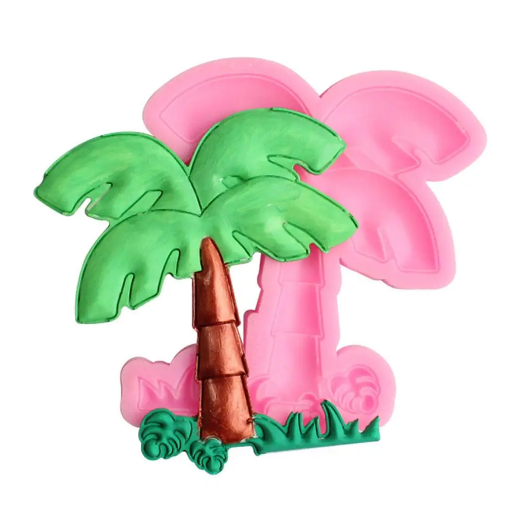 

Coconut Tree Silicone Cake Mold Non-stick Chocolate DIY Baking Decorating Tool