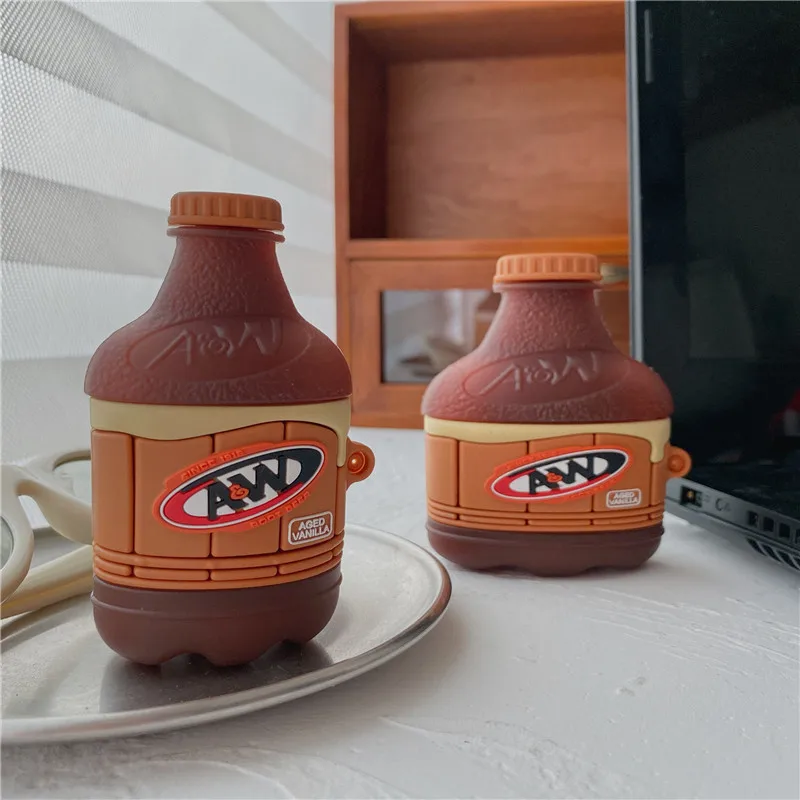 

Spoof Brown Beer Bottle Apple AirPods Case Cover Airpod Case Air Pods Case Airpod Pro Case Air Pods Pro Case for Airpods