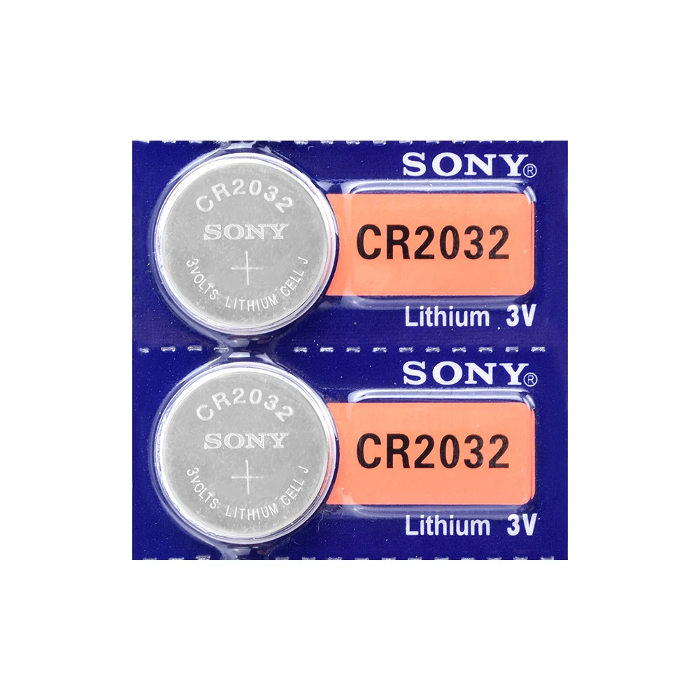 Батарейка SONY 2032 cr2032 cr 5004LC KL2032 SB-T15 3v Литиевые Батарейки для часов компьютеров