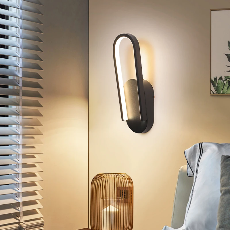 Современная светодиодная настенная лампа для гостиной спальни коридора