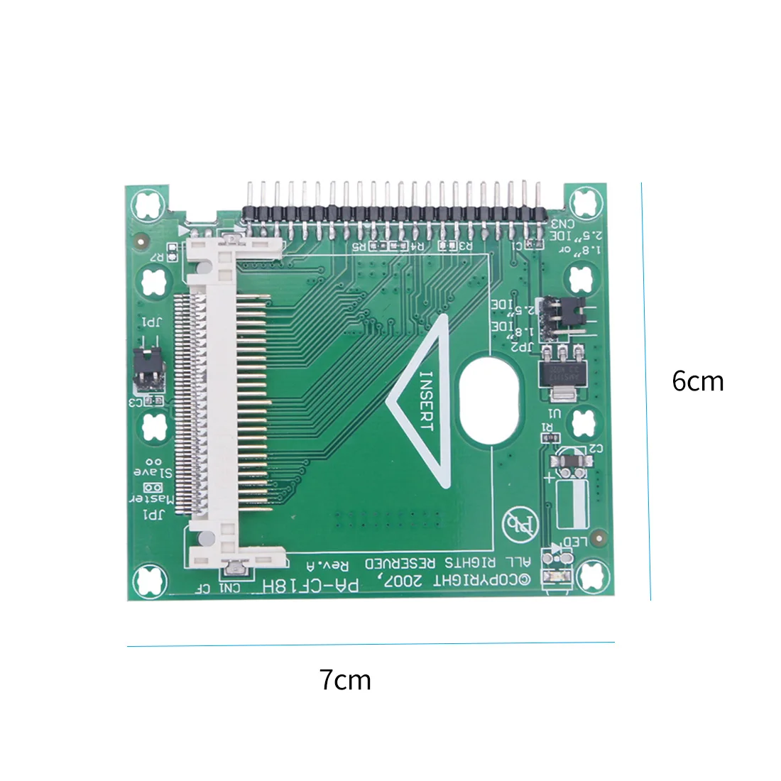 

XT-XINTE IDE 44 Pin Male to CF Compact Flash Male Adapter Connector A/B Type for Laptop